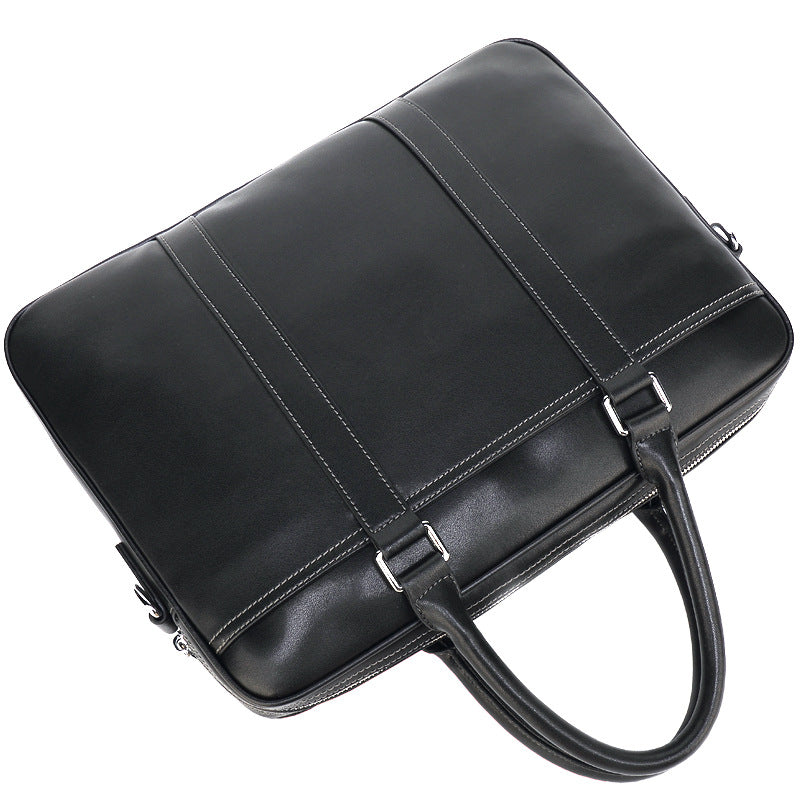 Men's leather briefcase