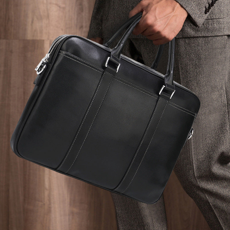 Men's leather briefcase