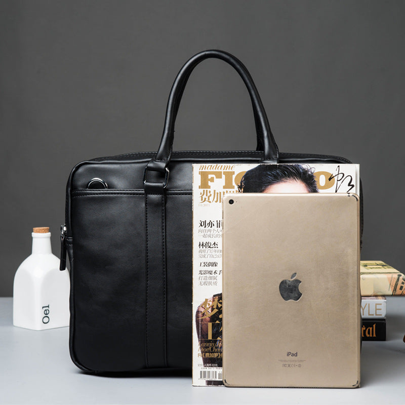 Men's leather briefcase