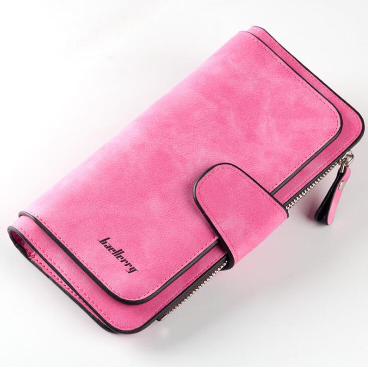 Wallet Ladies Long Checkbook Clutch Leather Bifold Purse Card Holder Gift