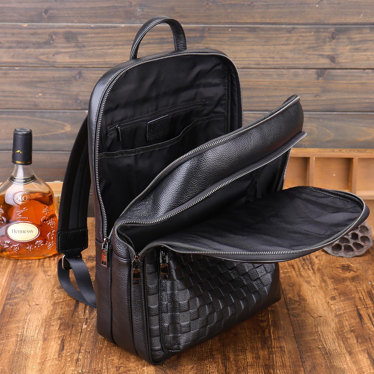 Large Capacity Genuine Leather High-grade Men's Bag