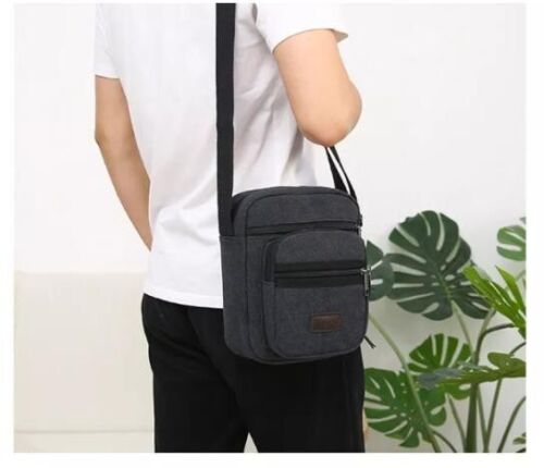 Sport Crossbody Bag Canvas Casual Shoulder Bag Handbag Pouch Messenger