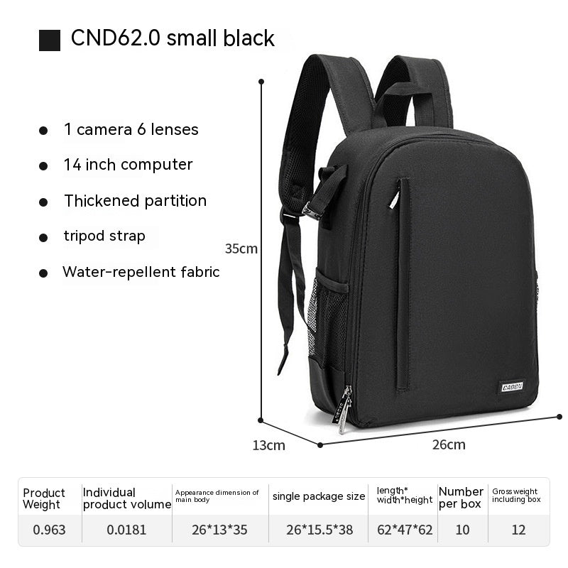 Backpack Bag Professional for DSLR/SLR Camera Waterproof, Camera Case Compatible for Sony Canon Nikon