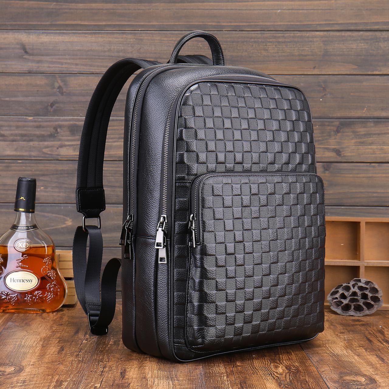 Large Capacity Genuine Leather High-grade Men's Bag