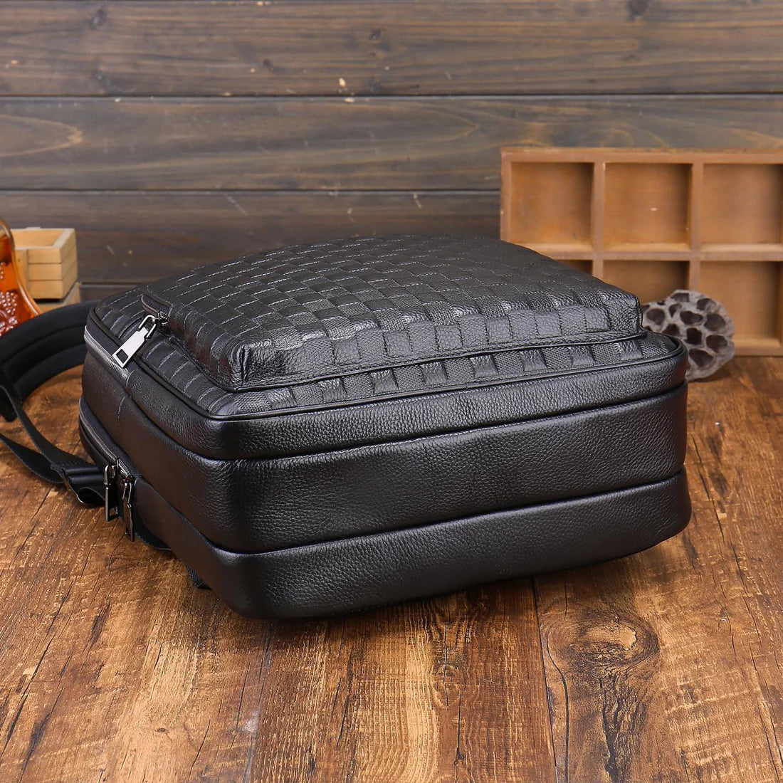 Large Capacity Genuine Leather High-grade Men's Bag