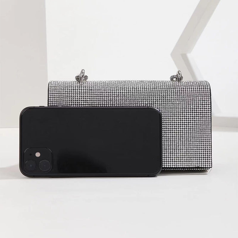 Shining 3A Full Diamond Handbag Women Luxury Evening Bag