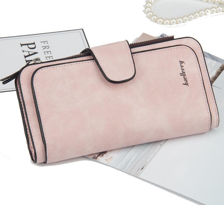 Wallet Ladies Long Checkbook Clutch Leather Bifold Purse Card Holder Gift